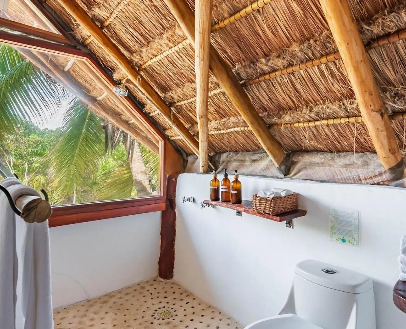 Amazing Eco Palapa At Private Beach In Sian Kaan. トゥルム 別荘
